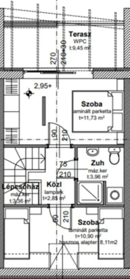 Eladó sorház, Zamárdi 3 szoba 72 m² 225 M Ft