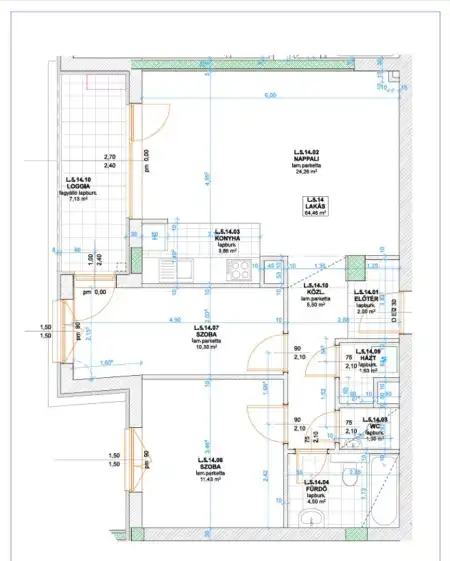 Eladó téglalakás, Budapest, IX. kerület 3 szoba 64 m² 129.9 M Ft