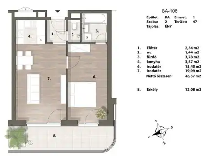 eladó téglalakás, Budapest, XIV. kerület