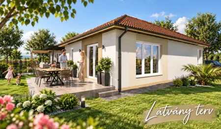 Eladó új építésű családi ház, Kiskunlacháza 5 szoba 102 m² 86.67 M Ft
