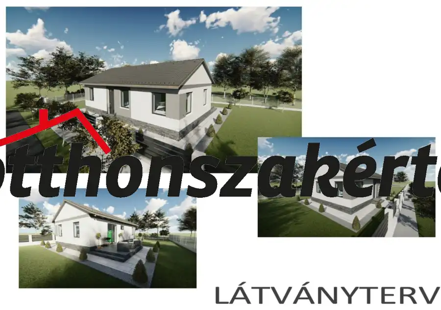 eladó új építésű családi ház, Lőrinci