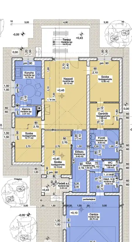 eladó új építésű családi ház, Nyírtura