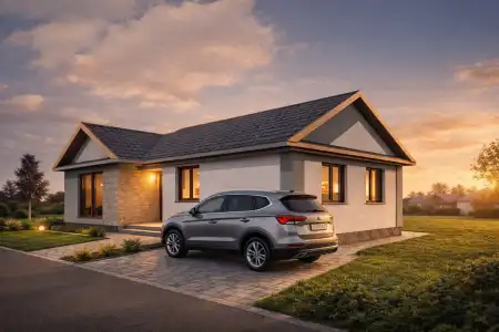 eladó új építésű családi ház, Veszprémvarsány