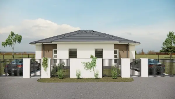 Eladó új építésű ikerház, Máriakálnok 3 szoba 65 m² 67.8 M Ft