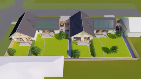 Eladó új építésű ikerház, Mindszent 2+1 szoba 51 m² 37.29 M Ft