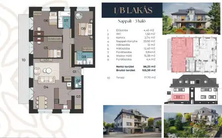 eladó új építésű téglalakás, Budapest, XII. kerület