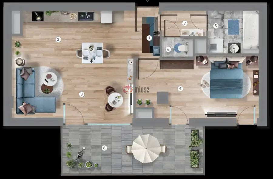 eladó új építésű téglalakás, Budapest, XIII. kerület