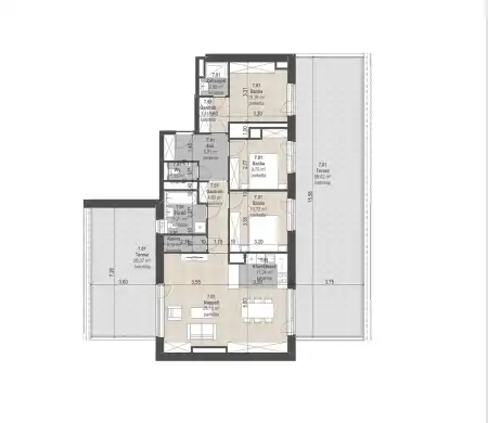 eladó új építésű téglalakás, Budapest, XIII. kerület