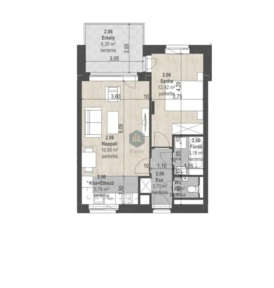 eladó új építésű téglalakás, Budapest, XIII. kerület