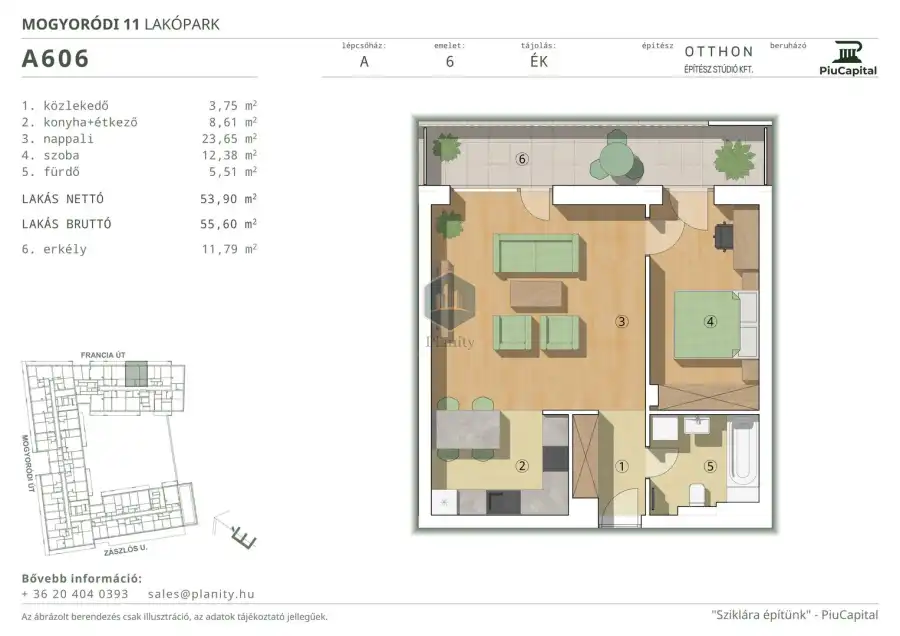 eladó új építésű téglalakás, Budapest, XIV. kerület