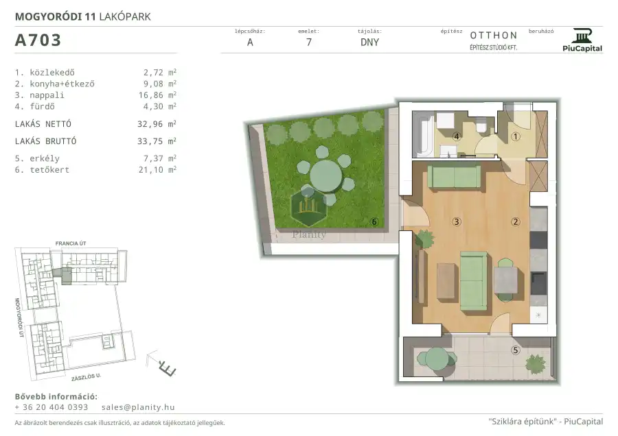 eladó új építésű téglalakás, Budapest, XIV. kerület