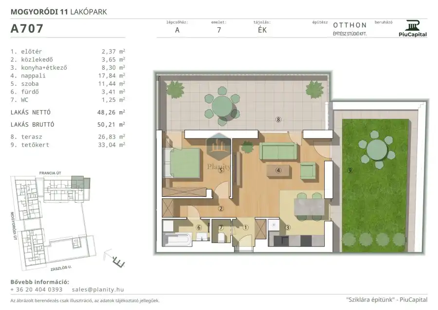 eladó új építésű téglalakás, Budapest, XIV. kerület