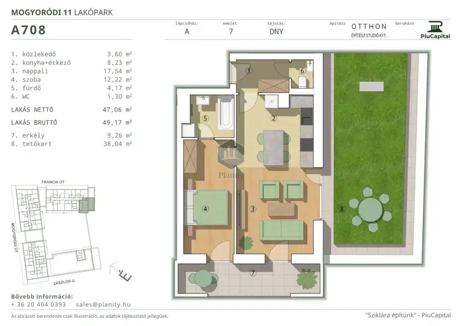 eladó új építésű téglalakás, Budapest, XIV. kerület