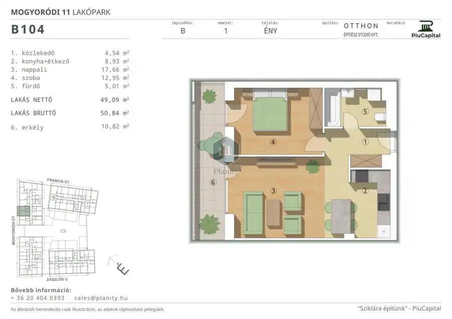 eladó új építésű téglalakás, Budapest, XIV. kerület