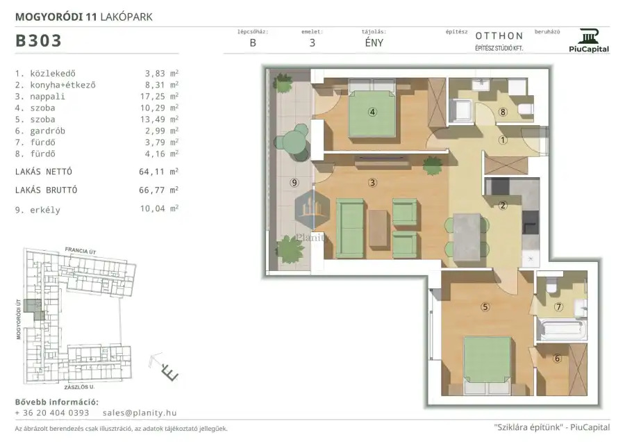 eladó új építésű téglalakás, Budapest, XIV. kerület