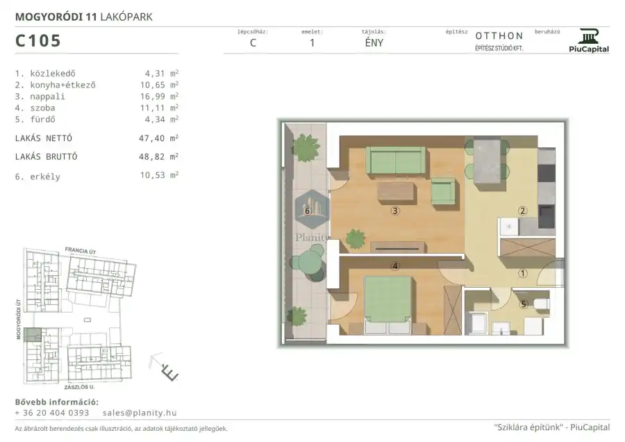 eladó új építésű téglalakás, Budapest, XIV. kerület