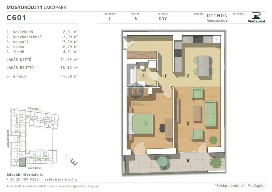 eladó új építésű téglalakás, Budapest, XIV. kerület