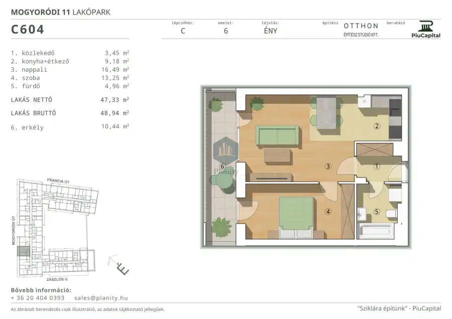 eladó új építésű téglalakás, Budapest, XIV. kerület