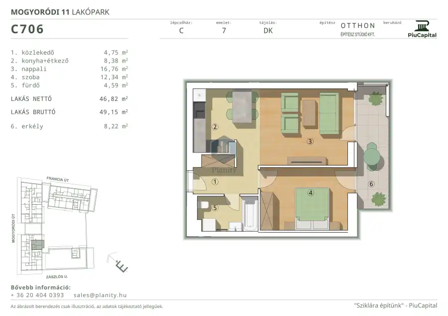 eladó új építésű téglalakás, Budapest, XIV. kerület