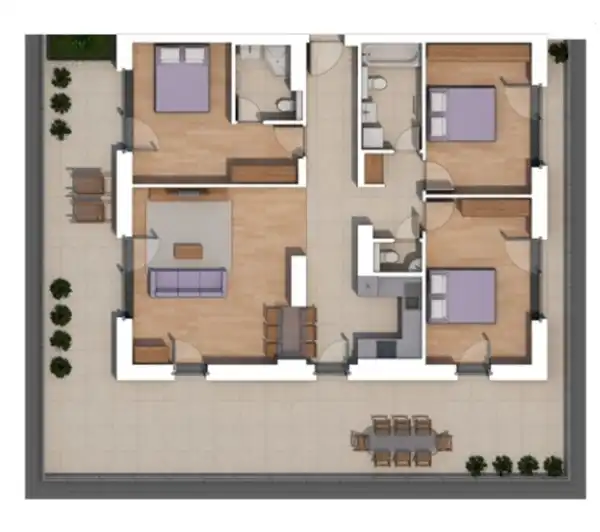 Eladó új építésű téglalakás, Budapest, XIV. kerület 4 szoba 107 m² 218.4 M Ft