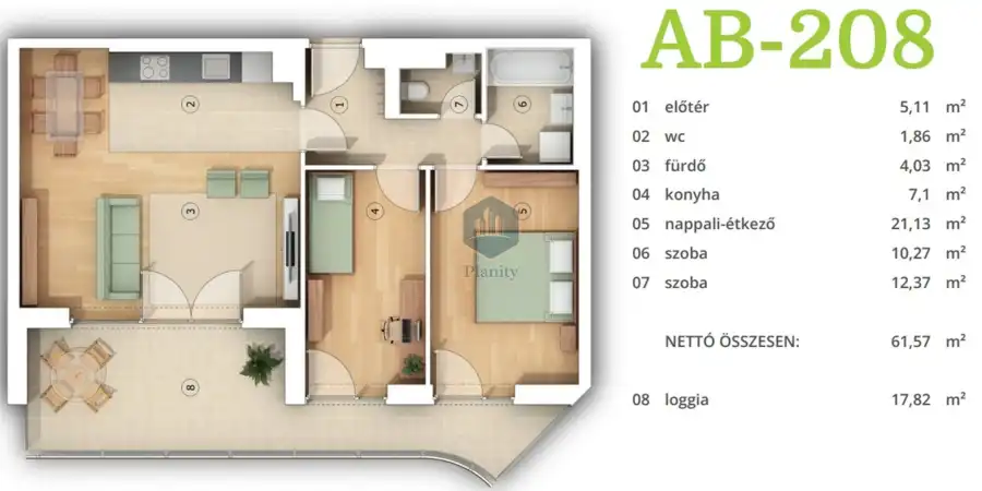 eladó új építésű téglalakás, Budapest, XIV. kerület