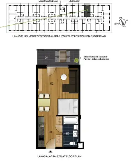 eladó új építésű téglalakás, Vác