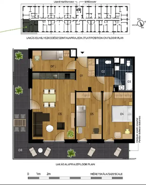 Eladó új építésű téglalakás, Vác 4 szoba 77 m² 109.9 M Ft