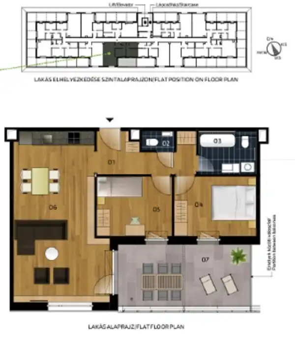 Eladó új építésű téglalakás, Vác 3 szoba 65 m² 100 M Ft