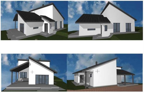eladó újépítésű családi ház, Környe