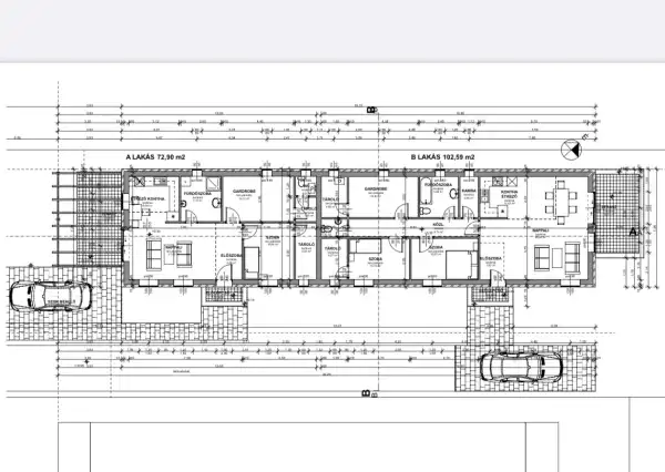 Eladó újépítésű ikerház, Pilis 3 szoba 73 m² 51.1 M Ft