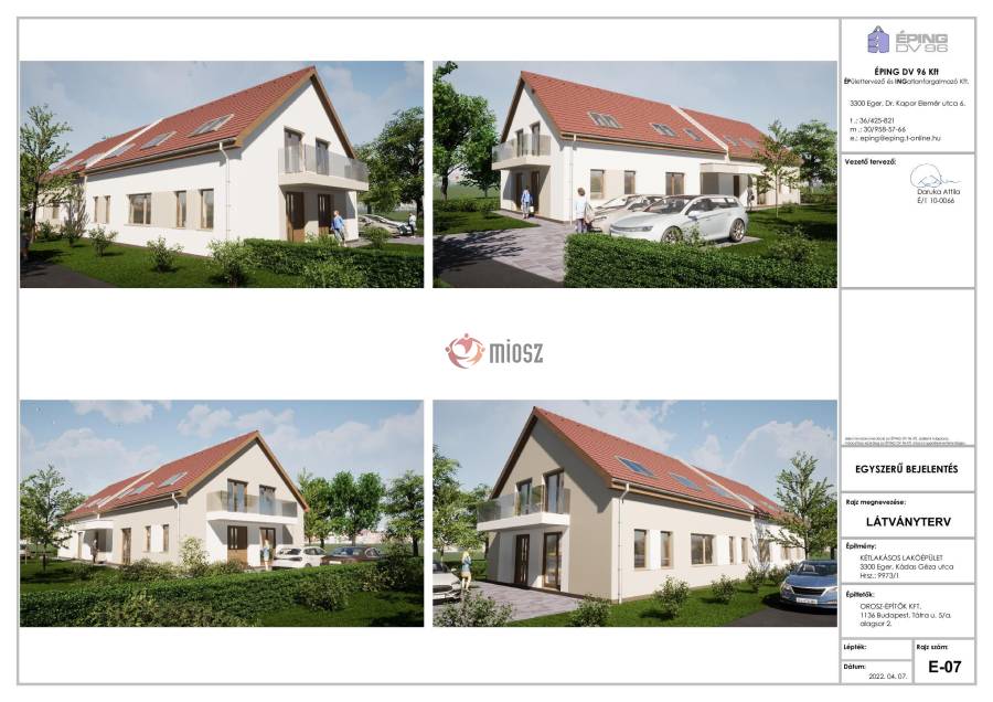 eladó újépítésű téglalakás, Eger