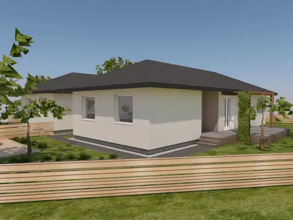 Eladó újszerű ikerház, Iszkaszentgyörgy 4 szoba 113 m² 79.9 M Ft